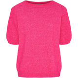 MARTA DU CHATEAU Marta du Chateau dam stickad tröja MdcLone 9644 Knit Fuxia