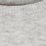 MARTA DU CHATEAU Marta du Chateau dam stickad tröja MdcLone 9644 Knit LightGrey9006