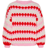 MARTA DU CHATEAU Marta du Chateau dam stickad tröja MdcMy 9660 Knit Pink