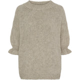 MARTA DU CHATEAU Marta du Chateau dam stickad tröja MdcOdette 9162 Restudsalg Beige