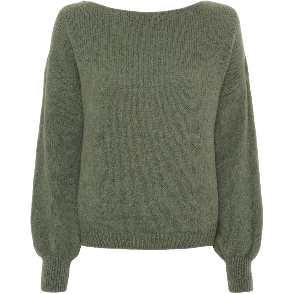 Marta du Chateau dam stickad tröja MdcDakota 809 - Black