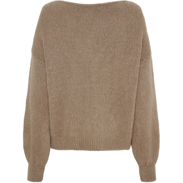 MARTA DU CHATEAU Marta du Chateau dam stickad tröja MdcRosa 5102 Knit Tortora27654