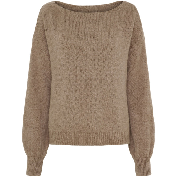 MARTA DU CHATEAU Marta du Chateau dam stickad tröja MdcRosa 5102 Knit Tortora27654