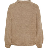 MARTA DU CHATEAU Marta du Chateau dam stickad tröja MdcTulip 9580 Knit Fango
