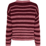MARTA DU CHATEAU Marta du Chateau dam stickad tröja MdcVictorine 25484 Knit Cipola0065/Vino0029