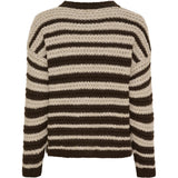 MARTA DU CHATEAU Marta du Chateau dam stickad tröja MdcVictorine 25484 Knit Moro/Beige0058