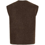 MARTA DU CHATEAU Marta du Chateau dam stickad väst MdcLila KN8038 Knit Vest MoroW053