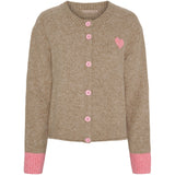 MARTA DU CHATEAU Marta du Chateau dam stickat MdcCalla KNA052 Knit Fango/PinkW057