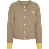 MARTA DU CHATEAU Marta du Chateau dam stickat MdcCalla KNA052 Knit Fango/YellowW057