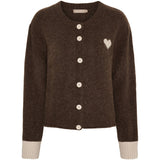 MARTA DU CHATEAU Marta du Chateau dam stickat MdcCalla KNA052 Knit Moro/BeigeW088