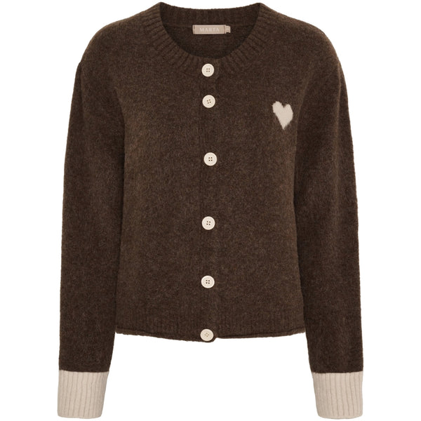 MARTA DU CHATEAU Marta du Chateau dam stickat MdcCalla KNA052 Knit Moro/BeigeW088