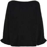 MARTA DU CHATEAU Marta du Chateau dam stickat MdcElderflower 30003 Knit Black