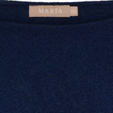 MARTA DU CHATEAU Marta du Chateau dam stickat MdcElderflower 30003 Knit Blue2902