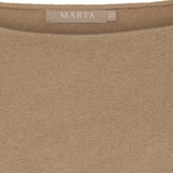 MARTA DU CHATEAU Marta du Chateau dam stickat MdcElderflower 30003 Knit Camello3921