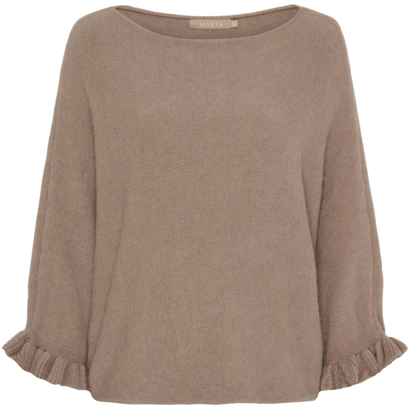 MARTA DU CHATEAU Marta du Chateau dam stickat MdcElderflower 30003 Knit Fango2117