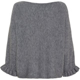 MARTA DU CHATEAU Marta du Chateau dam stickat MdcElderflower 30003 Knit GrigioAntracite2901