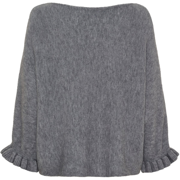 MARTA DU CHATEAU Marta du Chateau dam stickat MdcElderflower 30003 Knit GrigioAntracite2901