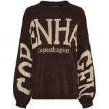 MARTA DU CHATEAU Marta du Chateau dam stickning MdcAria 8111 Knit Moro/Fango