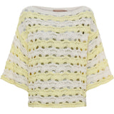 MARTA DU CHATEAU Marta du Chateau dam stickning MdcBrandy KN8135 Knit Yellow