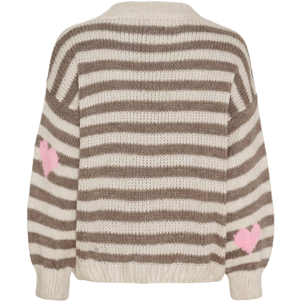 MARTA DU CHATEAU Marta du Chateau dam stickning MdcCleo 6508 Knit Beige/Fango