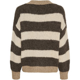 MARTA DU CHATEAU Marta du Chateau dam stickning MdcEden 35717 Knit Camel/Fango/Burro