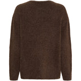 MARTA DU CHATEAU Marta du Chateau dam stickning MdcMara KN8045 Knit Moro/Bordeaux