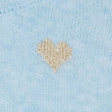 MARTA DU CHATEAU Marta du Chateau dam stickning MdcParisa 9647 Knit Light blue