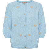 MARTA DU CHATEAU Marta du Chateau dam stickning MdcParisa 9647 Knit Light blue