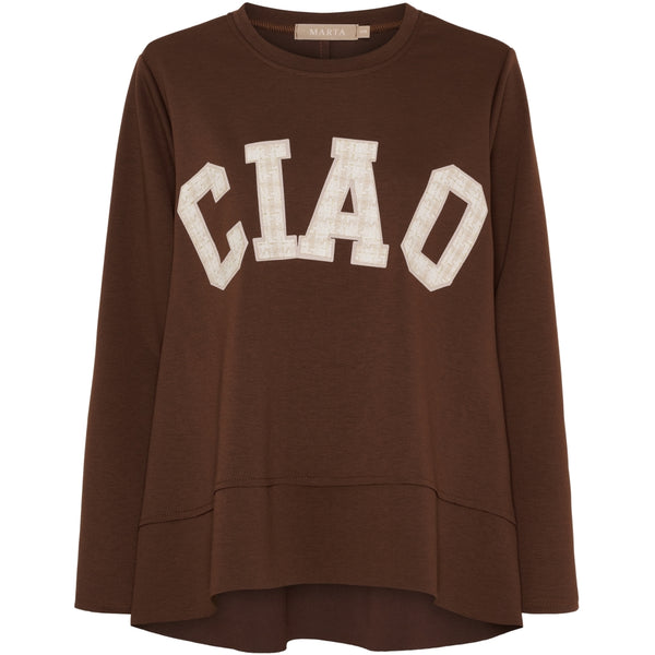 MARTA DU CHATEAU Marta du Chateau dam sweatshirt MdcCharline 85783 Sweatshirt Moro
