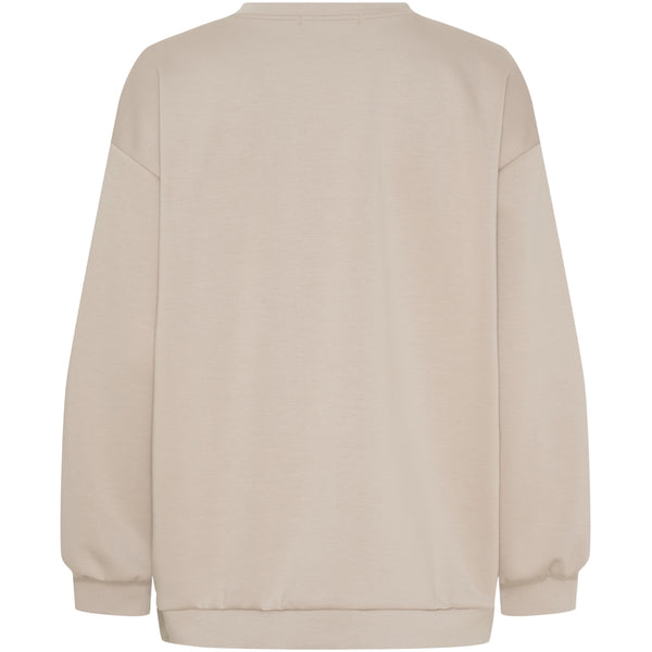 MARTA DU CHATEAU Marta du Chateau dam sweatshirt MdcHibiscus 22659 Sweatshirt Beige