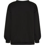 MARTA DU CHATEAU Marta du Chateau dam sweatshirt MdcHibiscus 22659 Sweatshirt Black/Blue