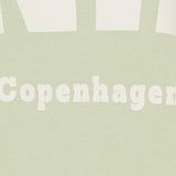 MARTA DU CHATEAU Marta du Chateau dam sweatshirt MdcHibiscus 22659 Sweatshirt Green/Offwhite
