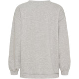 MARTA DU CHATEAU Marta du Chateau dam sweatshirt MdcHibiscus 22659 Sweatshirt Grey/Skyblue