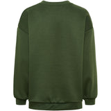 MARTA DU CHATEAU Marta du Chateau dam sweatshirt MdcHibiscus 22659 Sweatshirt Military/Yellow
