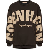 MARTA DU CHATEAU Marta du Chateau dam sweatshirt MdcHibiscus 22659 Sweatshirt Moro/Fango