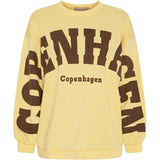 MARTA DU CHATEAU Marta du Chateau dam sweatshirt MdcHibiscus 22659 Sweatshirt Yellow/Moro