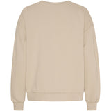 MARTA DU CHATEAU Marta du Chateau dam sweatshirt MdcJessa 7976 Sweatshirt Beige/Brown