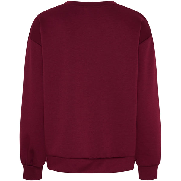 MARTA DU CHATEAU Marta du Chateau dam sweatshirt MdcLiora 58512M Sweatshirt Bordeaux161/Black