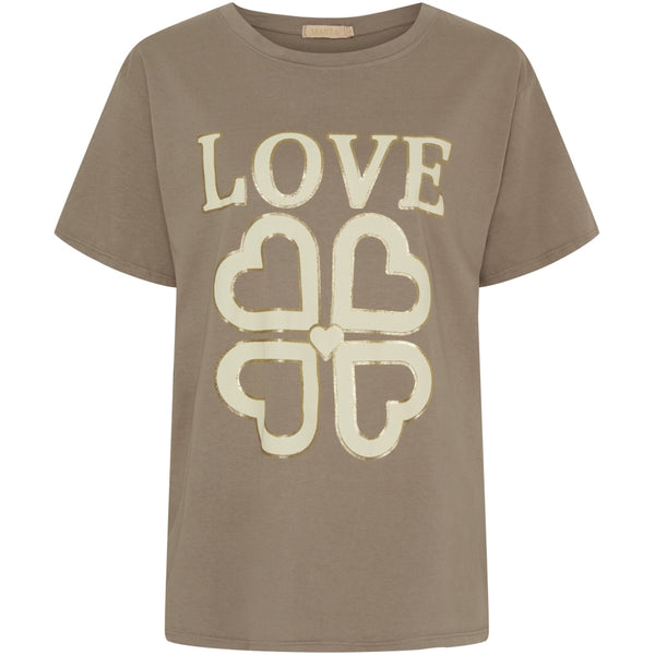 MARTA DU CHATEAU Marta du Chateau dam t-shirt MdcInge .0532 T-shirt Fango Love