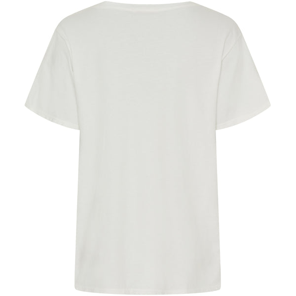 MARTA DU CHATEAU Marta du Chateau dam t-shirt MdcInge .0532 T-shirt Offwhite Love