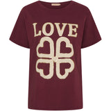 MARTA DU CHATEAU Marta du Chateau dam t-shirt MdcInge .0532 T-shirt Vino Love