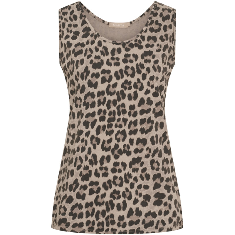 MARTA DU CHATEAU Marta du Chateau dam top MdcAngeline 2499 Top Beige camo