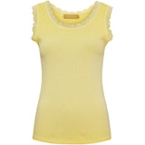 MARTA DU CHATEAU Marta du Chateau dam top MdcAngeline 2499 Top Butter Yellow