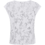 MARTA DU CHATEAU Marta du Chateau dam top MdcZorina 85661 Top White