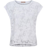 MARTA DU CHATEAU Marta du Chateau dam top MdcZorina 85661 Top White