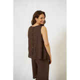 MARTA DU CHATEAU Marta du Chateau dam topp MdcAlessia 258917 Top Mocca