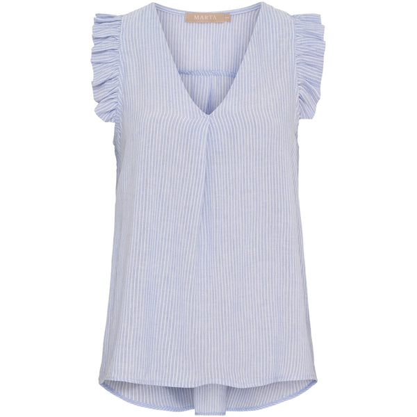 MARTA DU CHATEAU Marta du Chateau dam topp MdcGiorgia 18357M Top Blue8