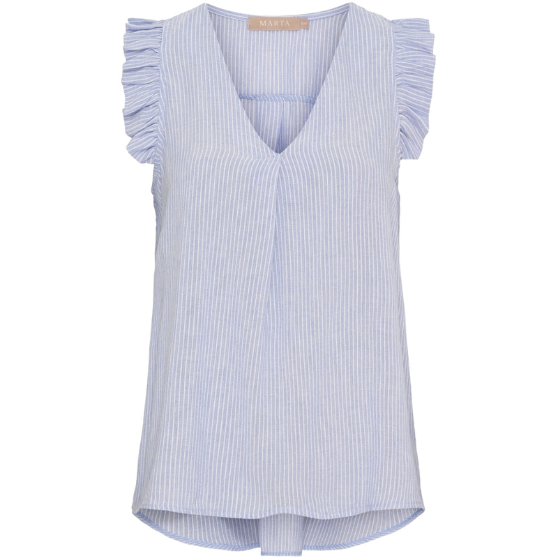 MARTA DU CHATEAU Marta du Chateau dam topp MdcGiorgia 18357M Top Blue8