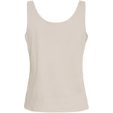 MARTA DU CHATEAU Marta du Chateau dam topp MdcLine 25808 Top Beige