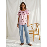 MARTA DU CHATEAU Marta du Chateau dam topp MdcLuciana 26136 Top Pink